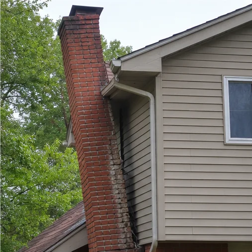 Negative Grading & Drainage — Glencoe home inspection